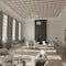 Ekena Millwork 23 38W x 23 38H x 14T Small Lilley Decorative Fretwork Wood Ceiling Panels, Walnut CELW23X23X0250LEYWA - alternate 5
